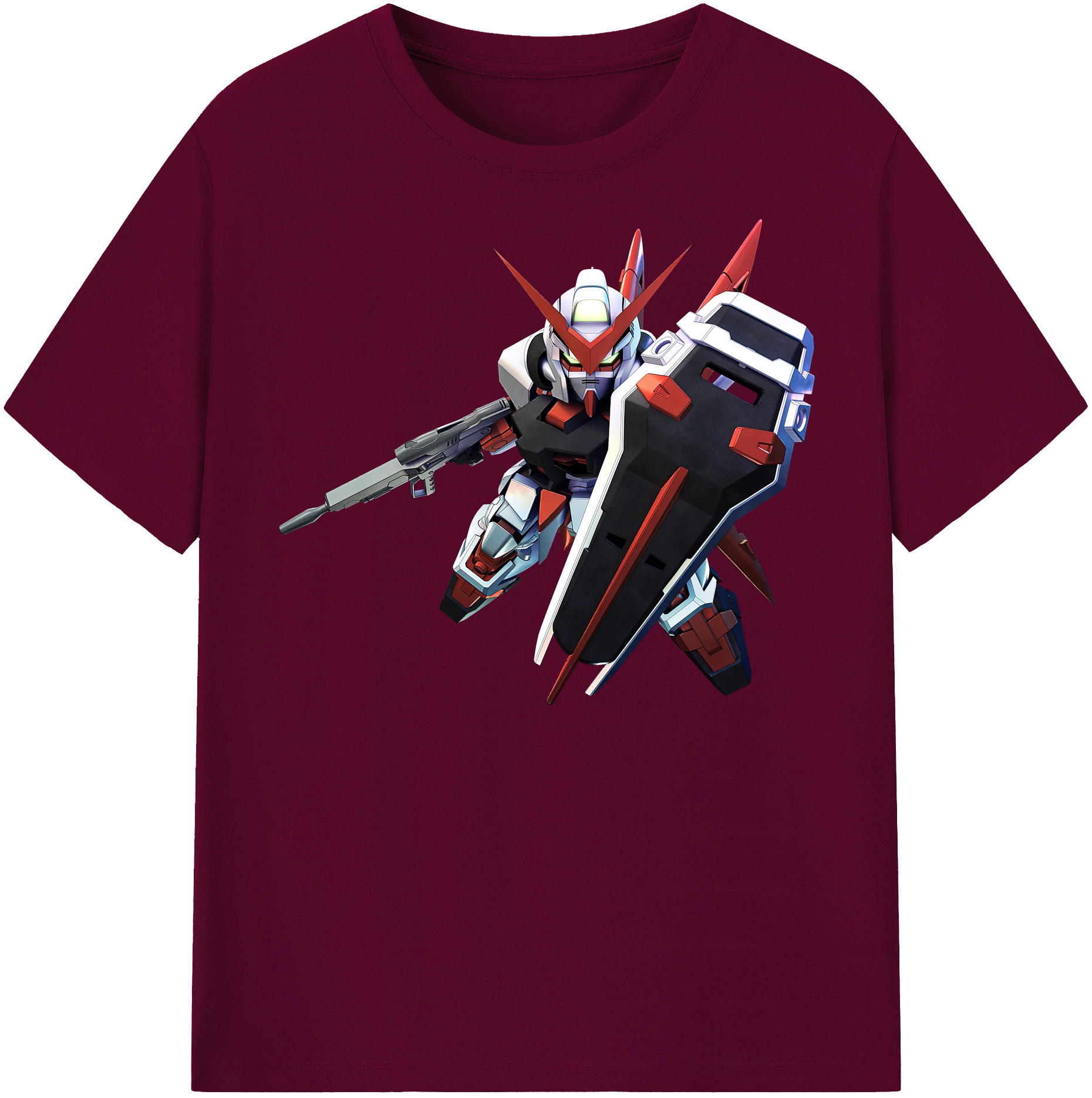 （画像用） 機動戦士ガンダム Mobile Suit Gundam レディースカジュアルプリントTシャツ（綿100％）